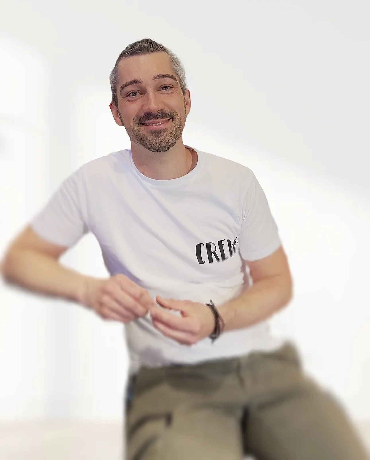 Stephan arbeitet mit Kindern und Jugendlichen im JuZ Einstein. 