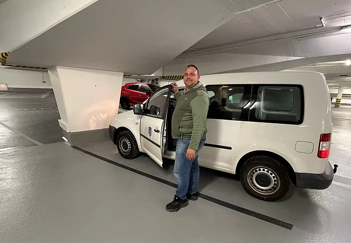 Die Parkplätze in der Tiefgarage können nun wieder genutzt werden.
