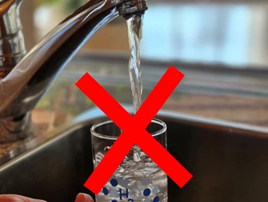 Wasserversorgung unterbrochen