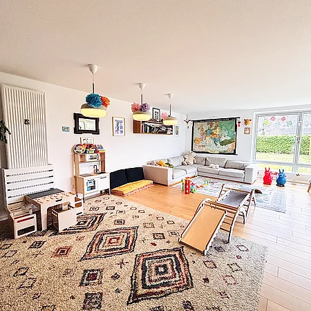 Blick in das Spielzimmer