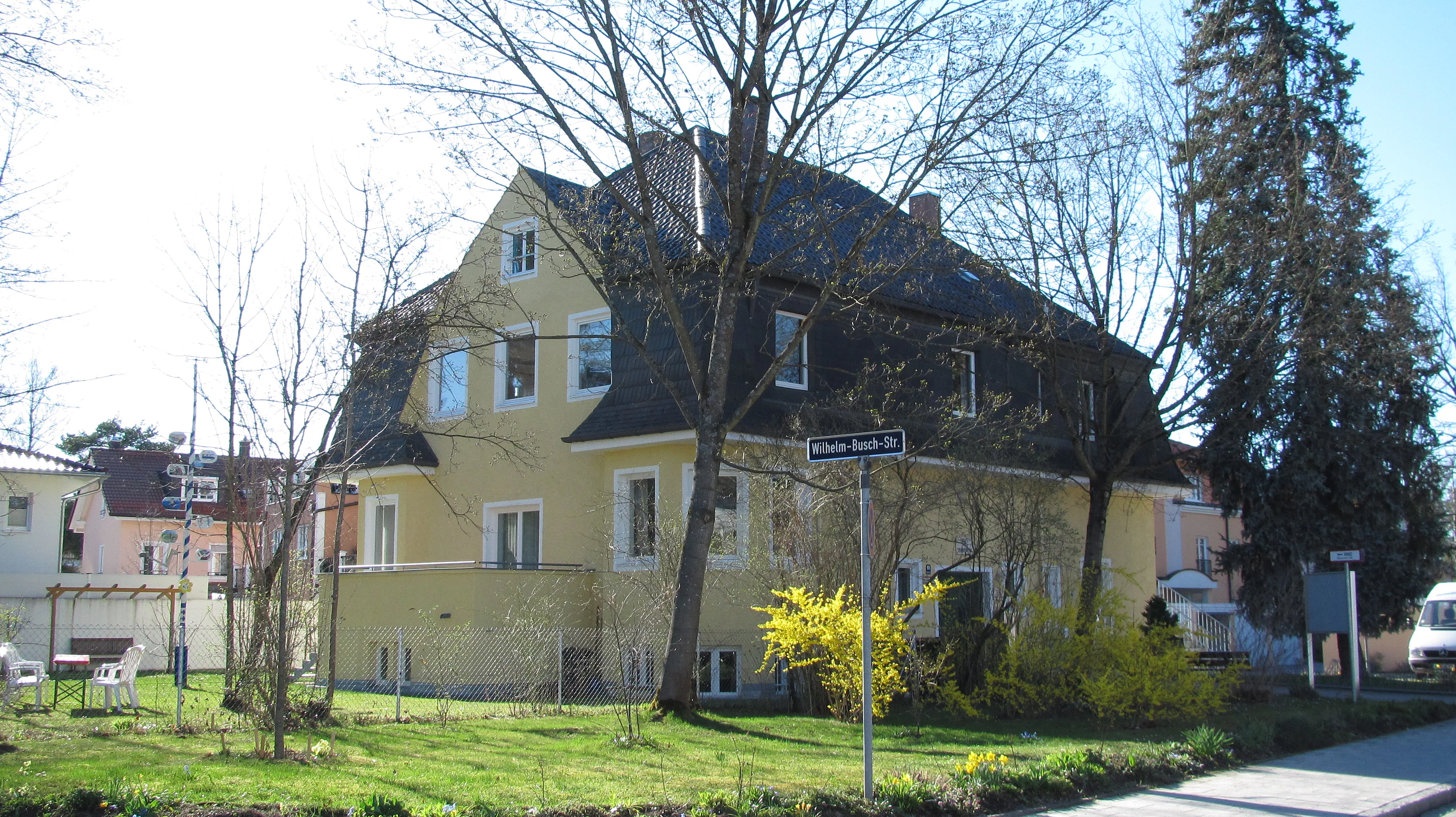 Das Haus der Senioren von außen