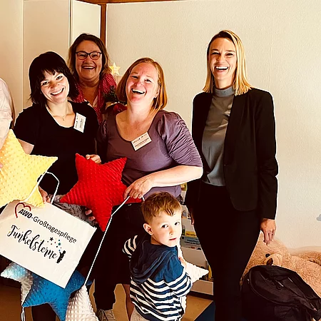 Eröffnung der Großtagespflege "Funkelsterne"