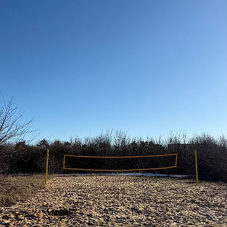 Beachvolleyballfeld im Fun-Park