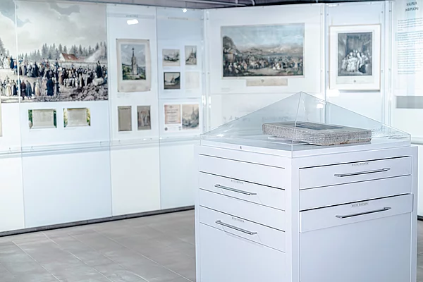 Blick in das Museum