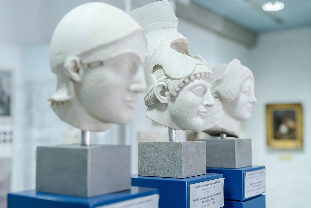 Giebelskulpturen des Aphaiatempels von Ägina (Abgüsse)