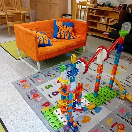 Blick in einen Gruppenraum