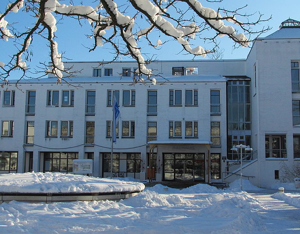 Rathaus im Winter