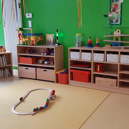 Blick in den Gruppenraum Gänseblümchen