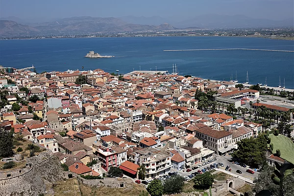 Blick auf Nafplio