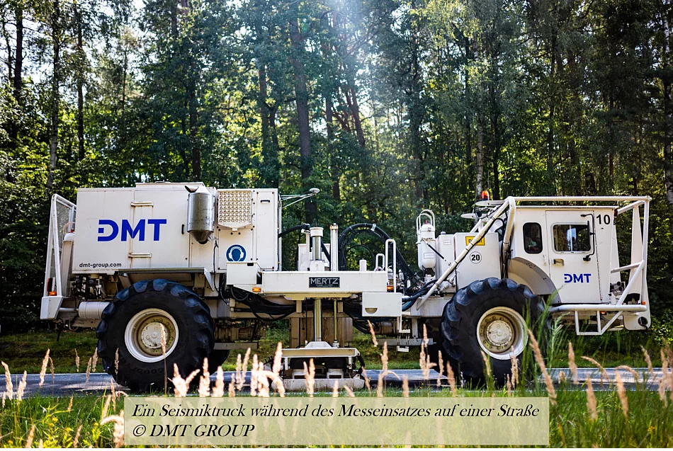 Seismik-Kampagne Vibro-Truck