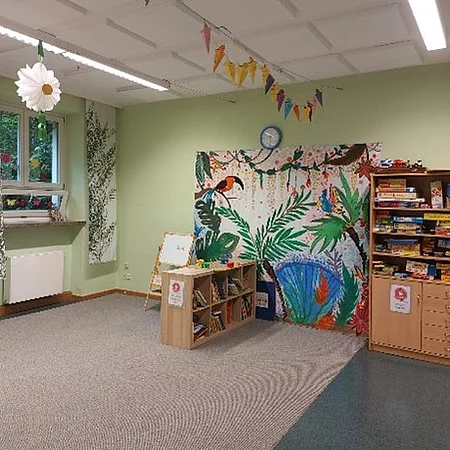 Blick in den Dschungelraum