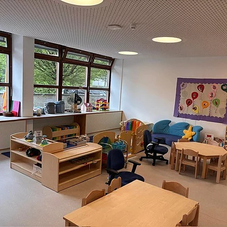 Gruppenraum für die Krippenkinder