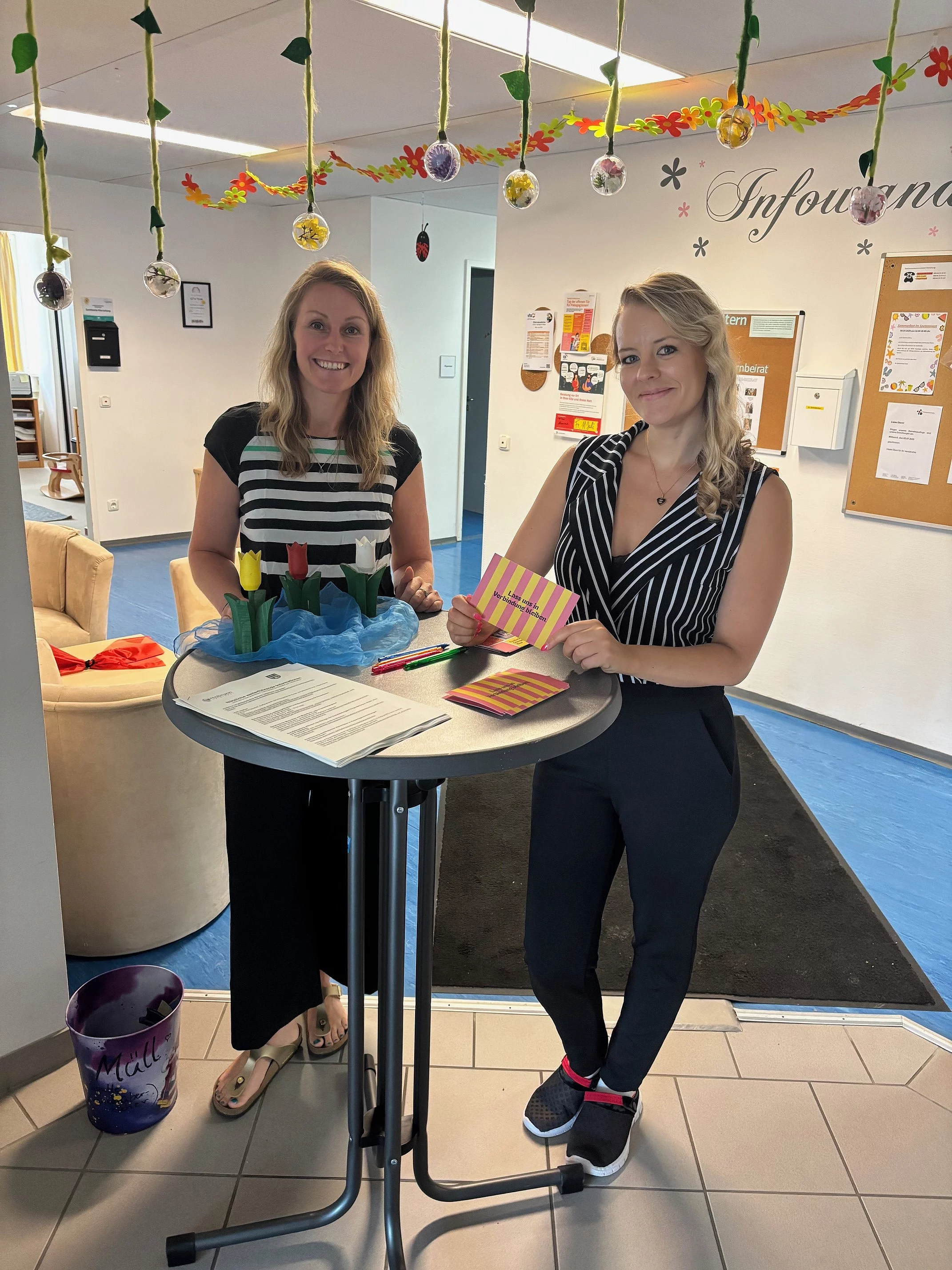 Leiterinnen der Kinderkrippe Spatzennest